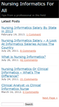 Mobile Screenshot of nursinginformaticshq.com